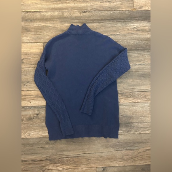 Cyrus Turtleneck Sweater Size small Women’s blue Pullover - Picture 5 of 7